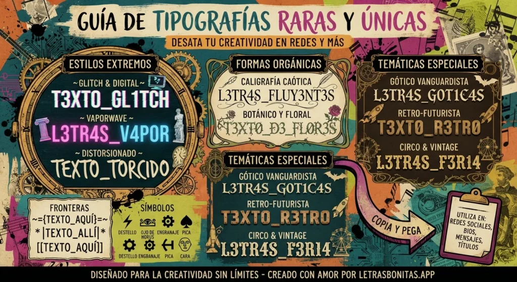 Letras para Raras
